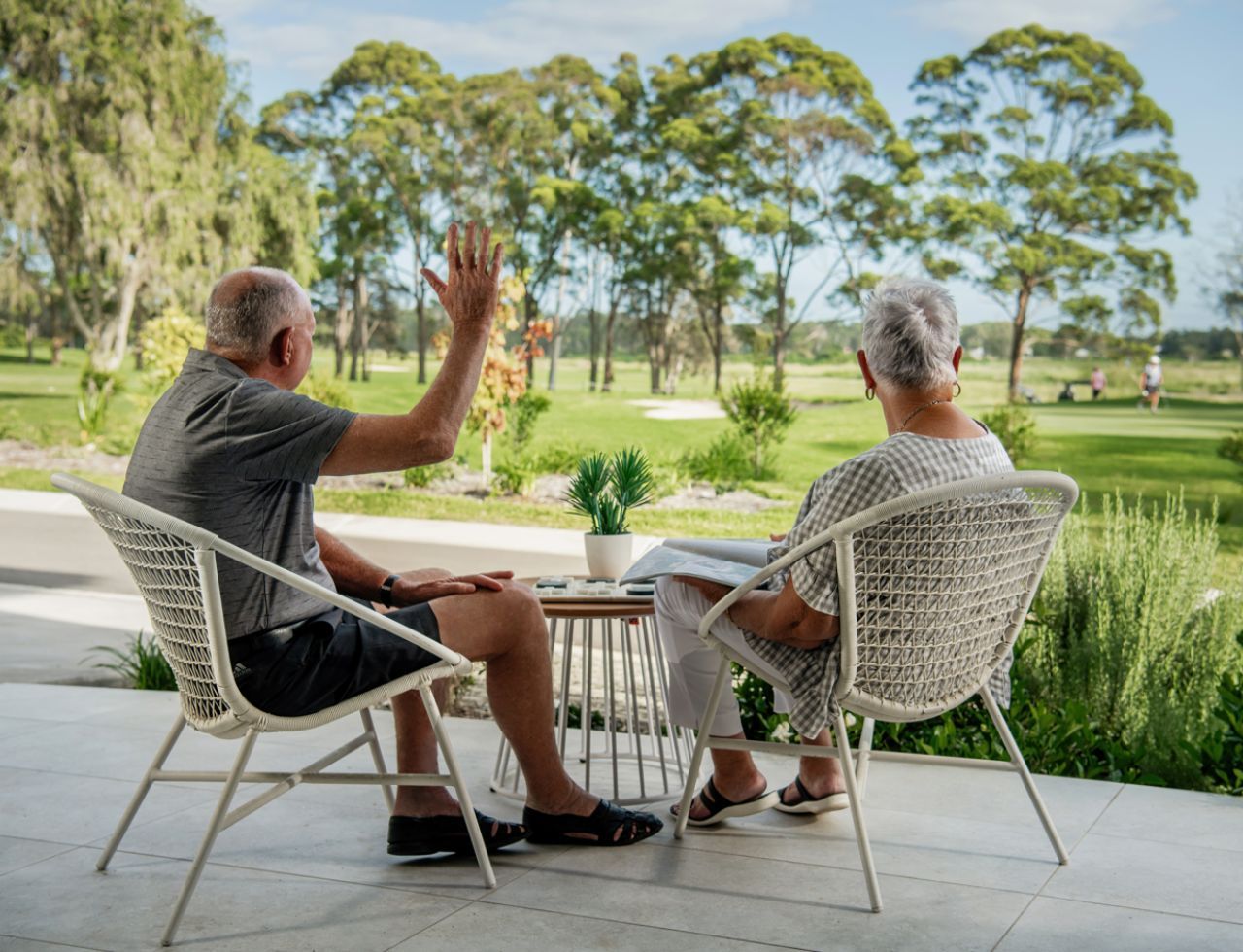 Golf-side retirement living in Newcastle - New villas now selling!