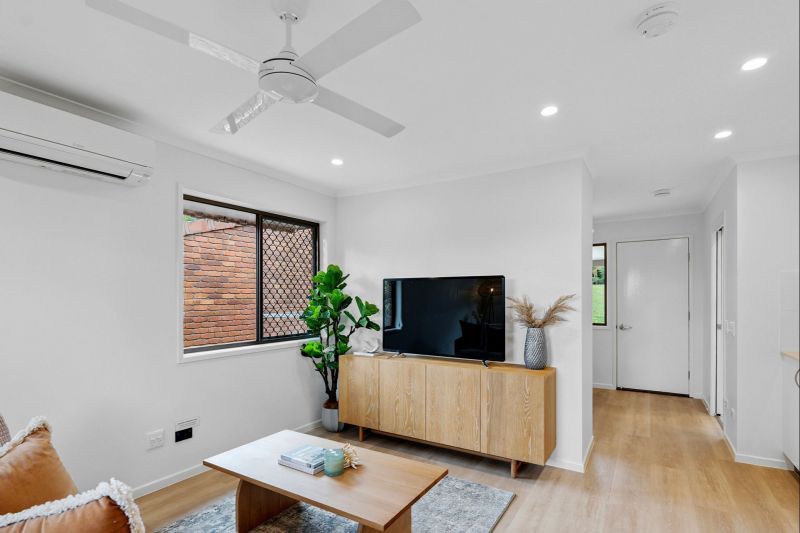 Modern convenience with garden views