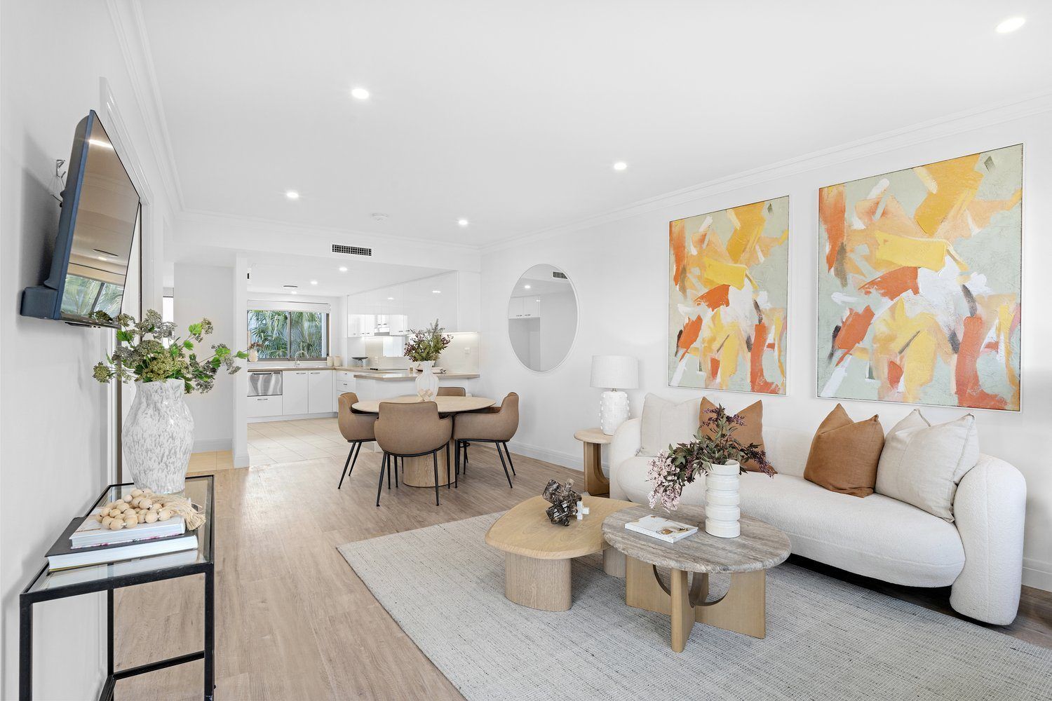 Light-filled apartment designed for easy living