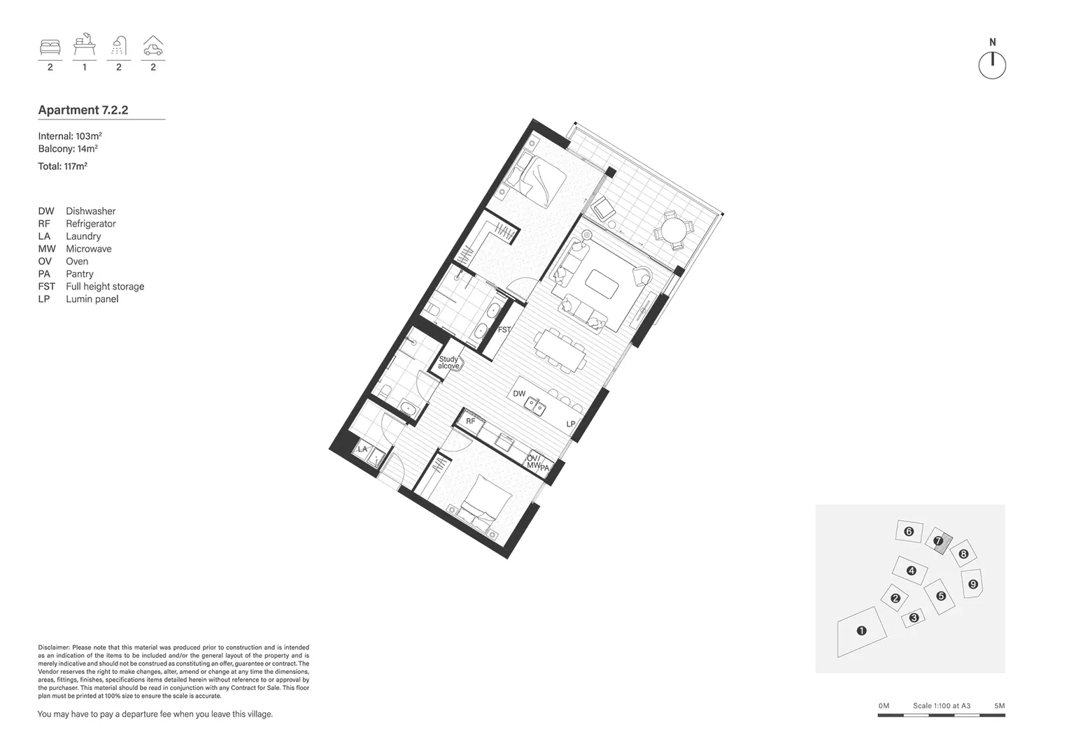 Apt 521 - Stunning views and an oversized covered balcony