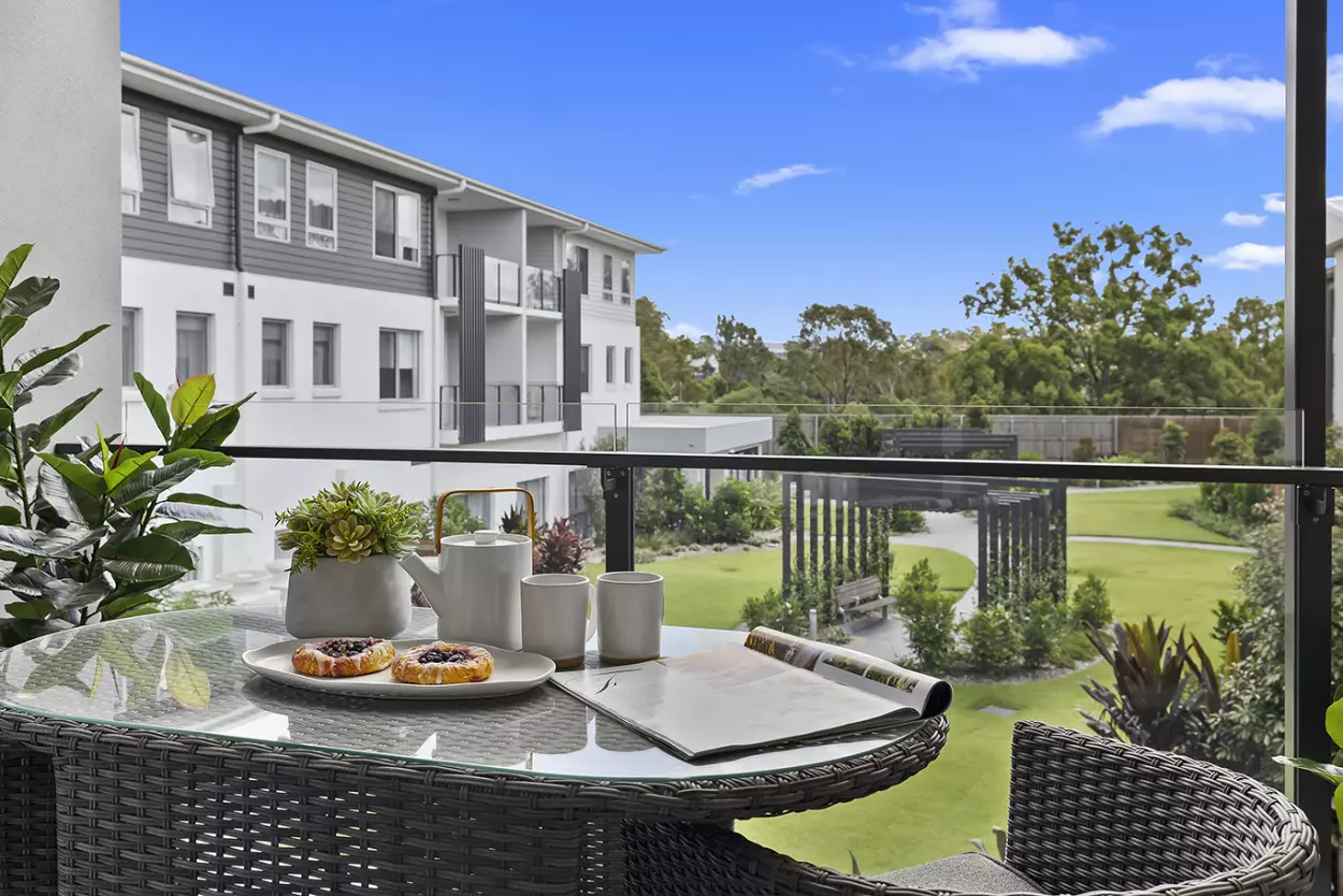 Spacious one bedroom apartment in resort-style surrounds