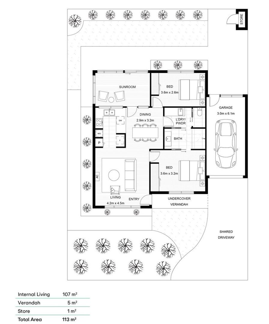 Beautifully presented Unit with Space to Unwind