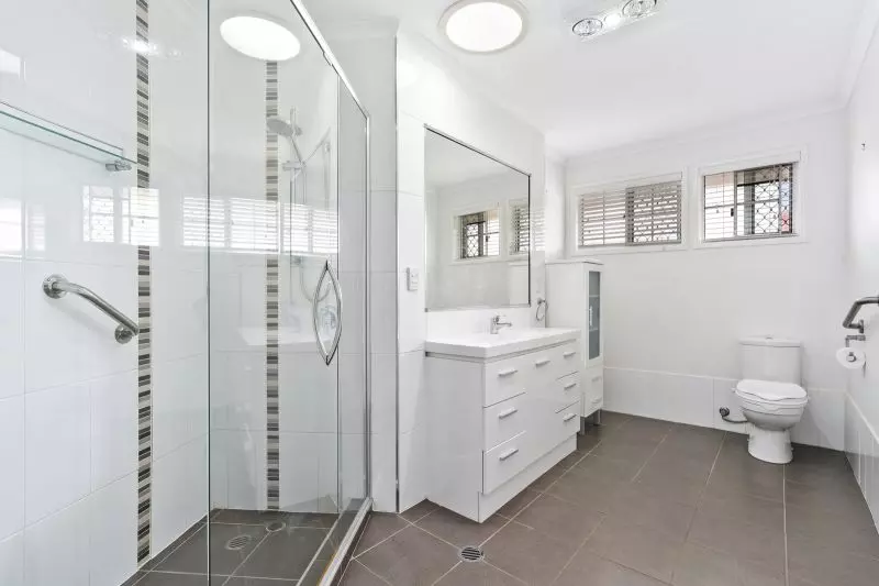 Beautiful two-bedroom, one bathroom villa with covered rear entertaining area.