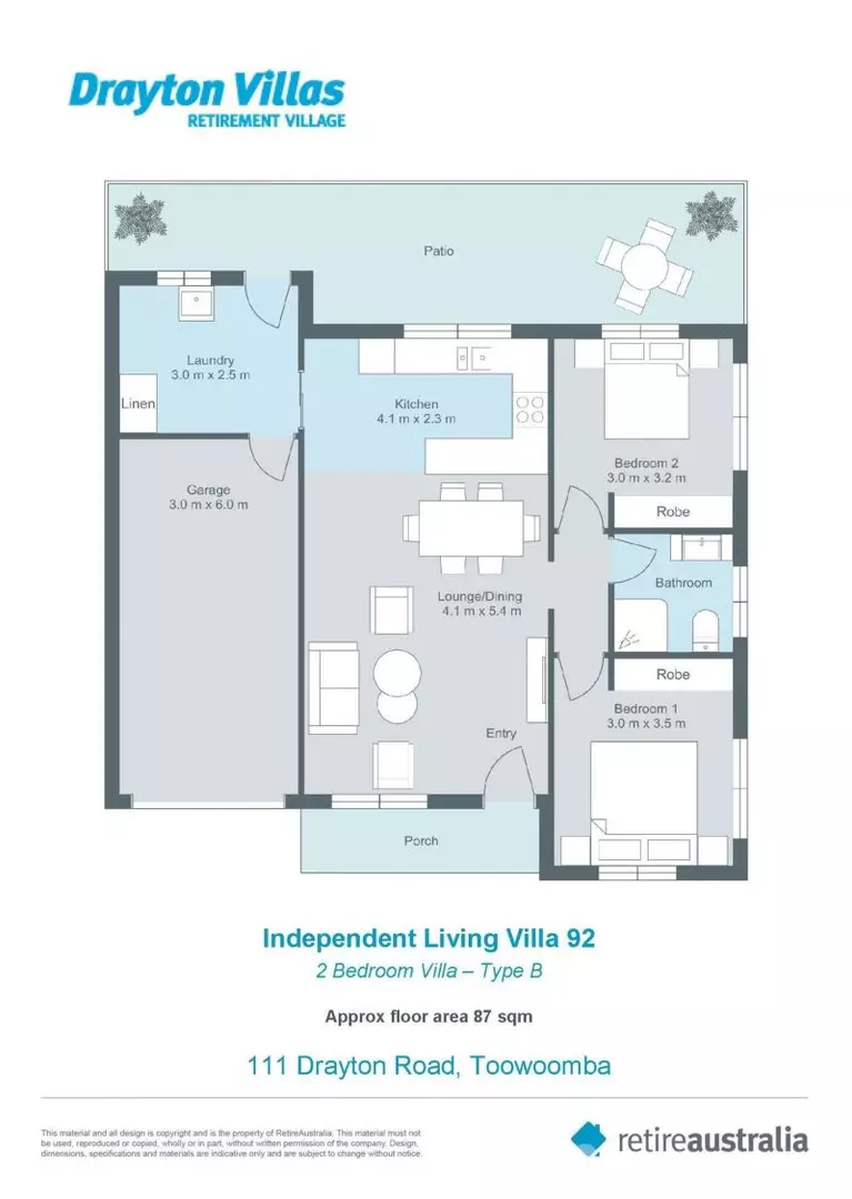 Convenient Retirement Living! Beautiful renovated unit.