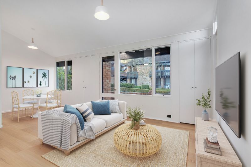 Abundance of natural light in a great location