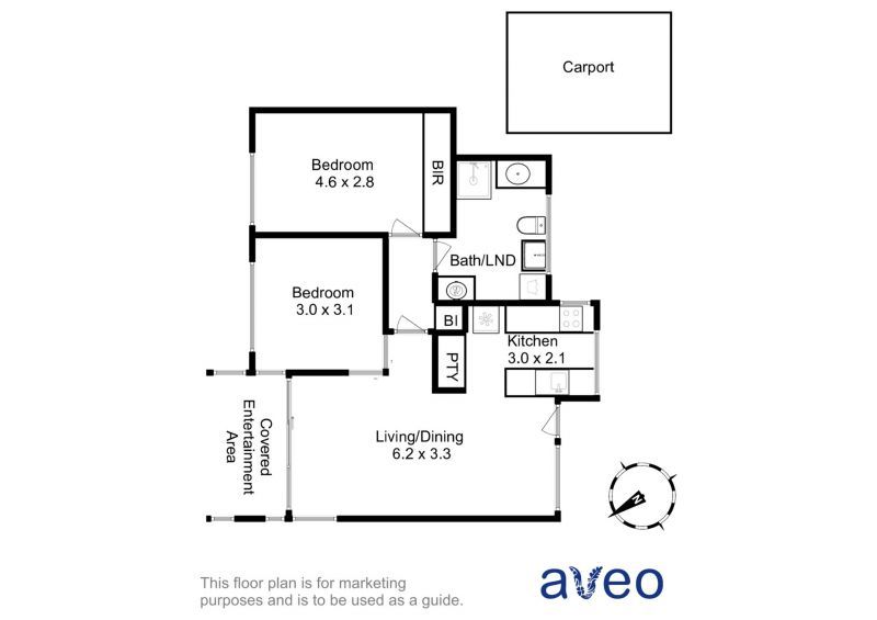 North Facing With Views of Derwent River