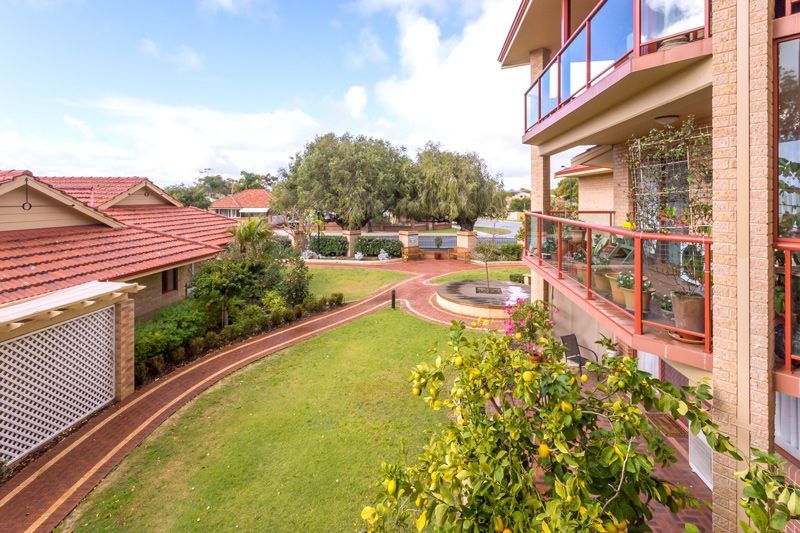 North Facing with garden views