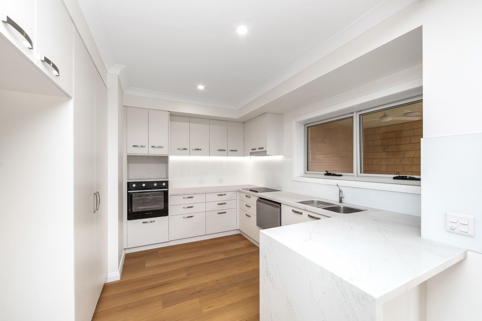 Expansive views of Shortland Waters golf course