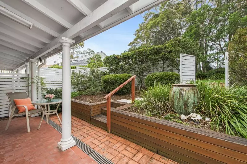 Centrally located, ground floor unit surrounded by lush gardens with large courtyard, close to clubhouse.