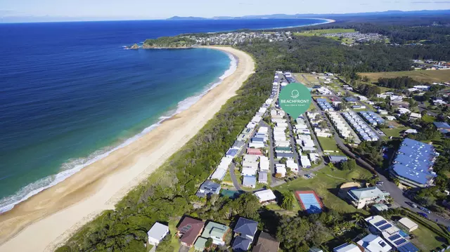Beachfront Over 50s living Hallidays Point