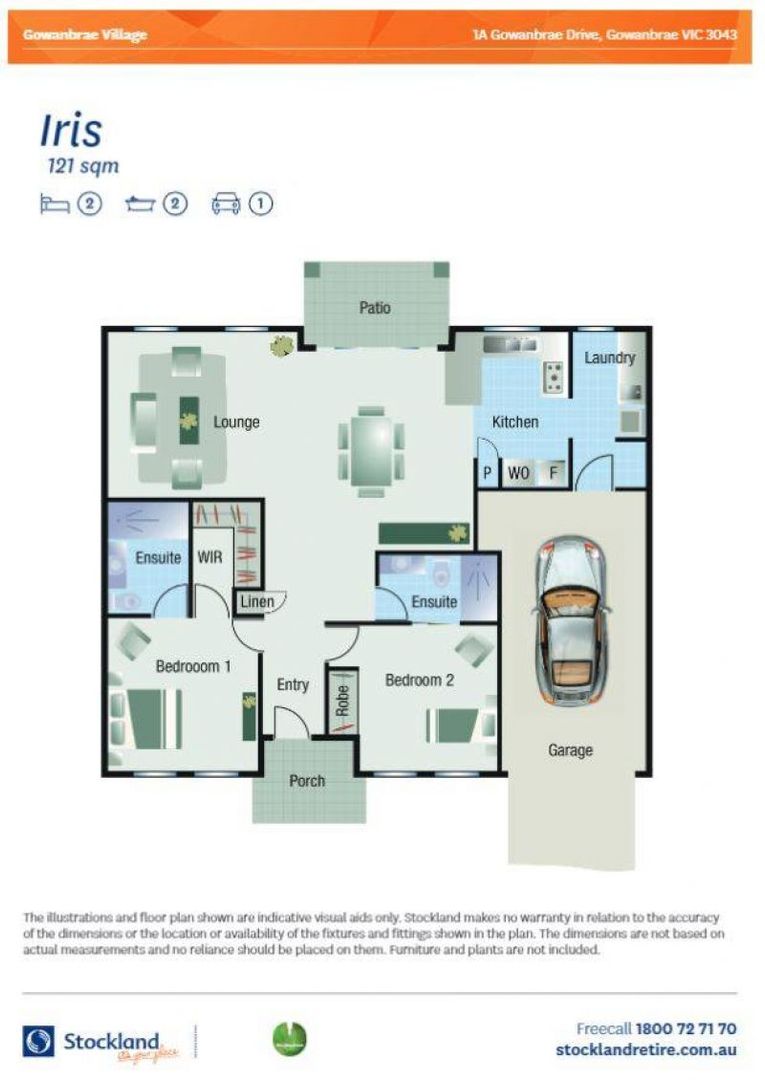Relax in your modern, low maintenance home
