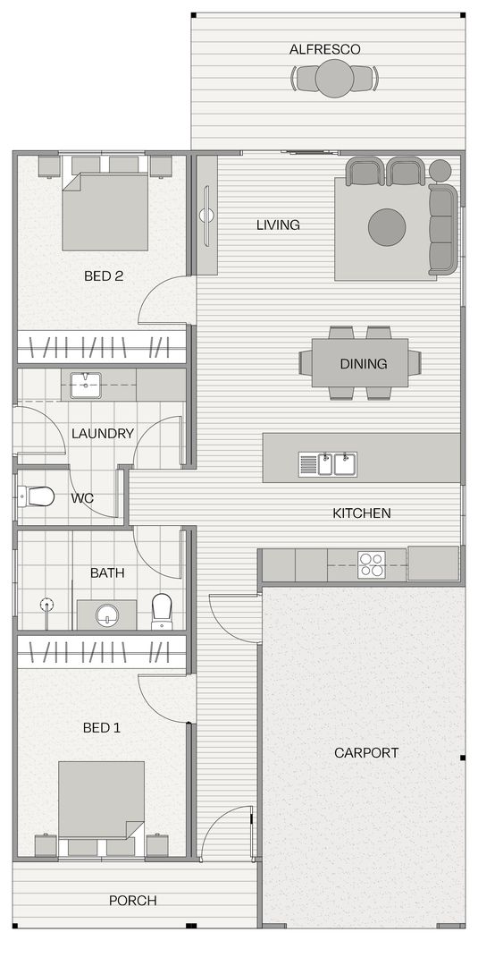 The Belmont is the perfect space for everyday living and entertainment - Lot 33.