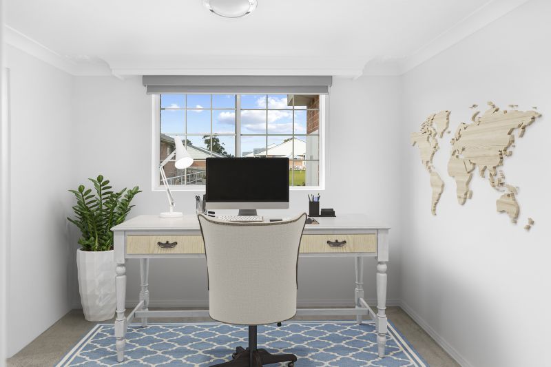 Newly renovated spacious ground floor unit in ideal location.