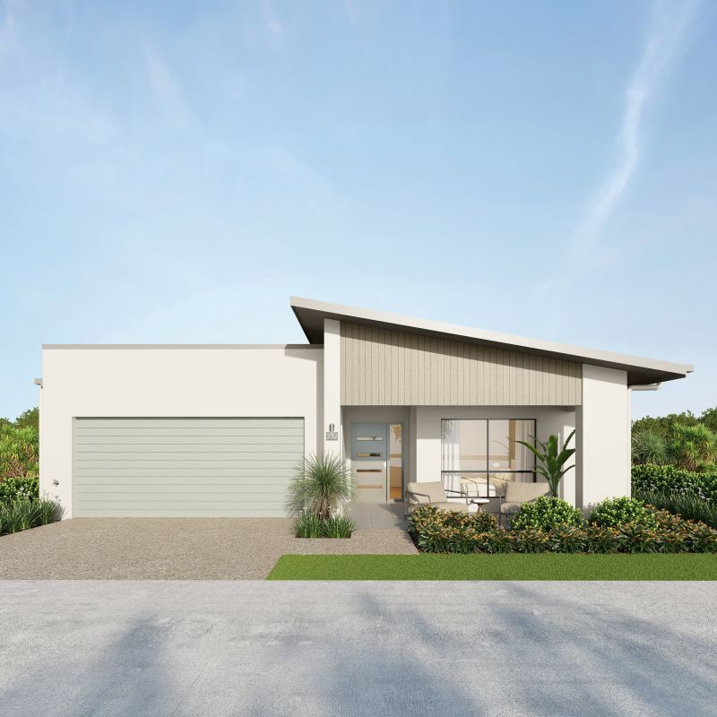 Luxury Monterey Skillion Facade