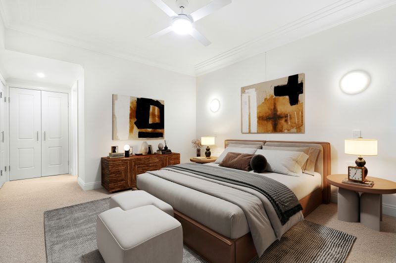 Contemporary three-bedroom apartment in a prime village setting