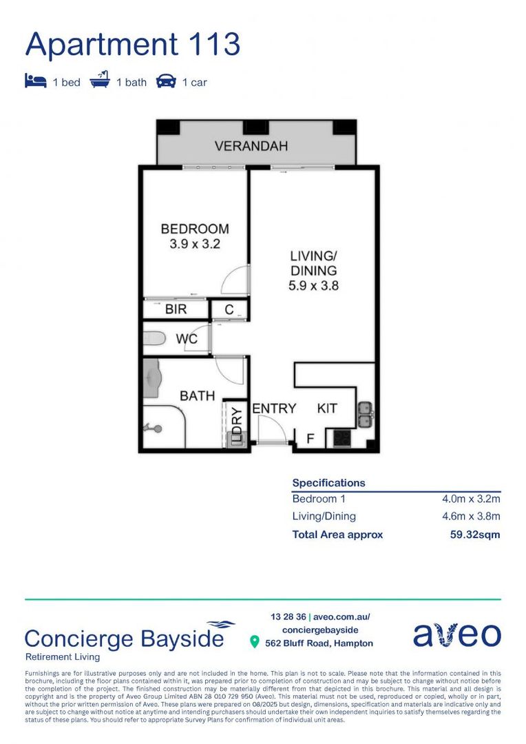 Bright Ground Floor Apartment