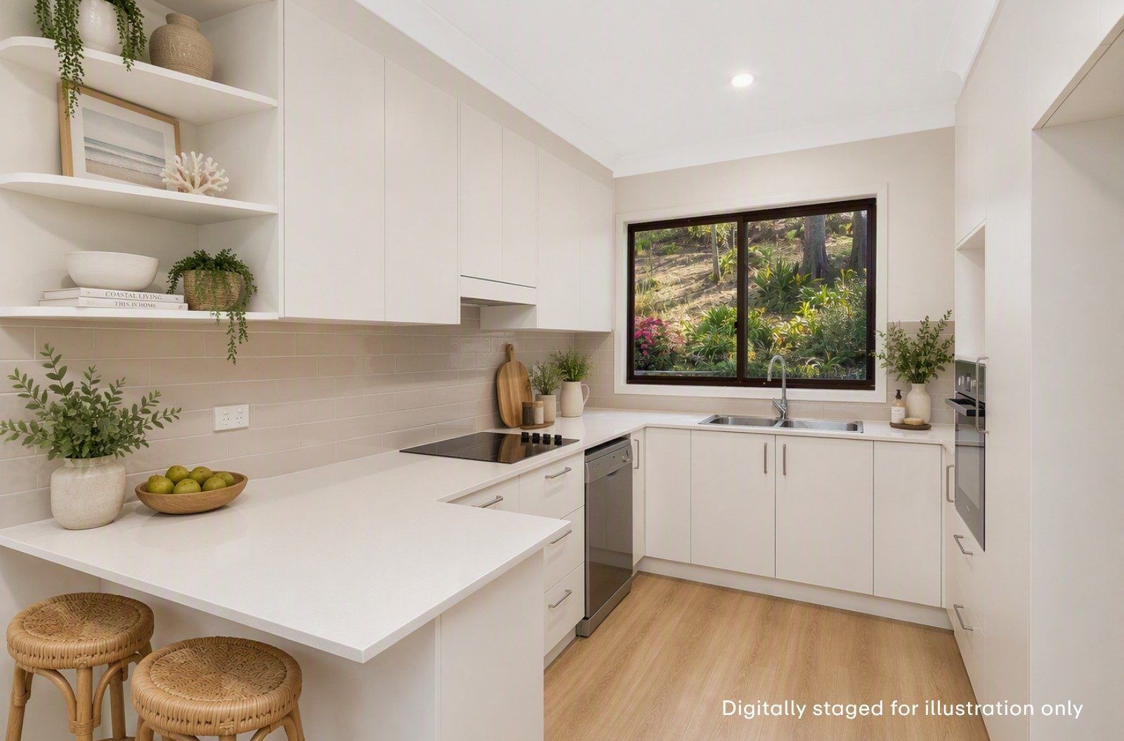 Modern Upgrades and Peaceful Garden Setting