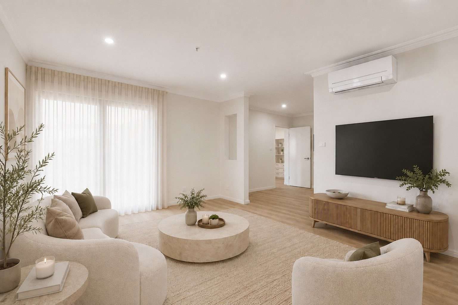 Premium two-bedroom apartment with beautiful east-facing garden views