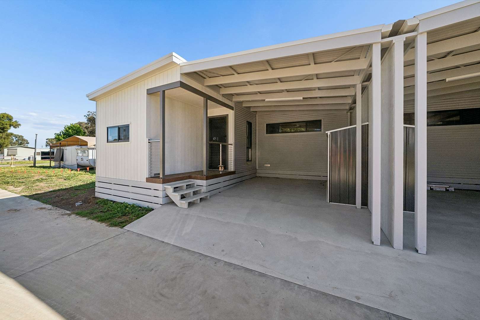 For Sale at Nagambie Lifestyle Park: Two Bedrooms, Carport and Outdoor Space