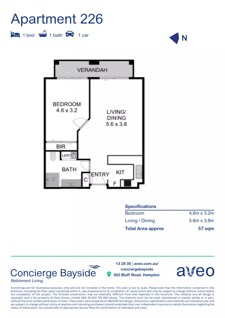 226/562 Bluff Road Hampton, VIC 3188