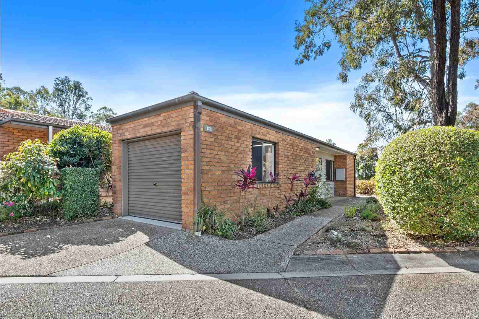 Spacious two-bedroom villa with attached garage