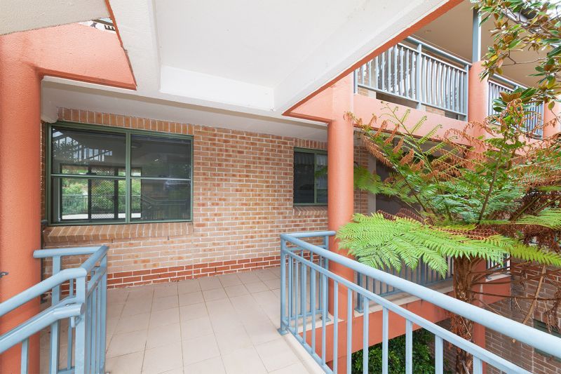 North-facing ground level unit set in enviable park-like surrounds