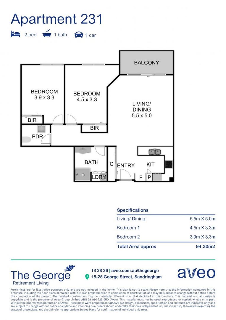Beautiful & bright newly refurbished 2 bed apartment