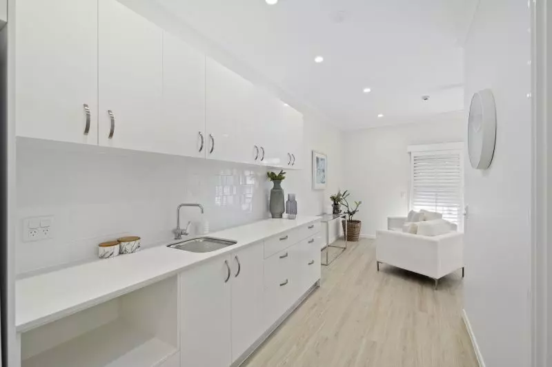 Peaceful retirement living studio apartment