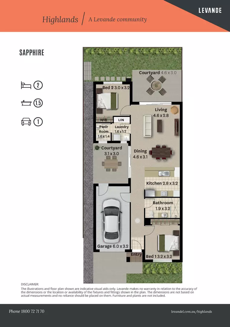 Two Bedroom | Villa 176