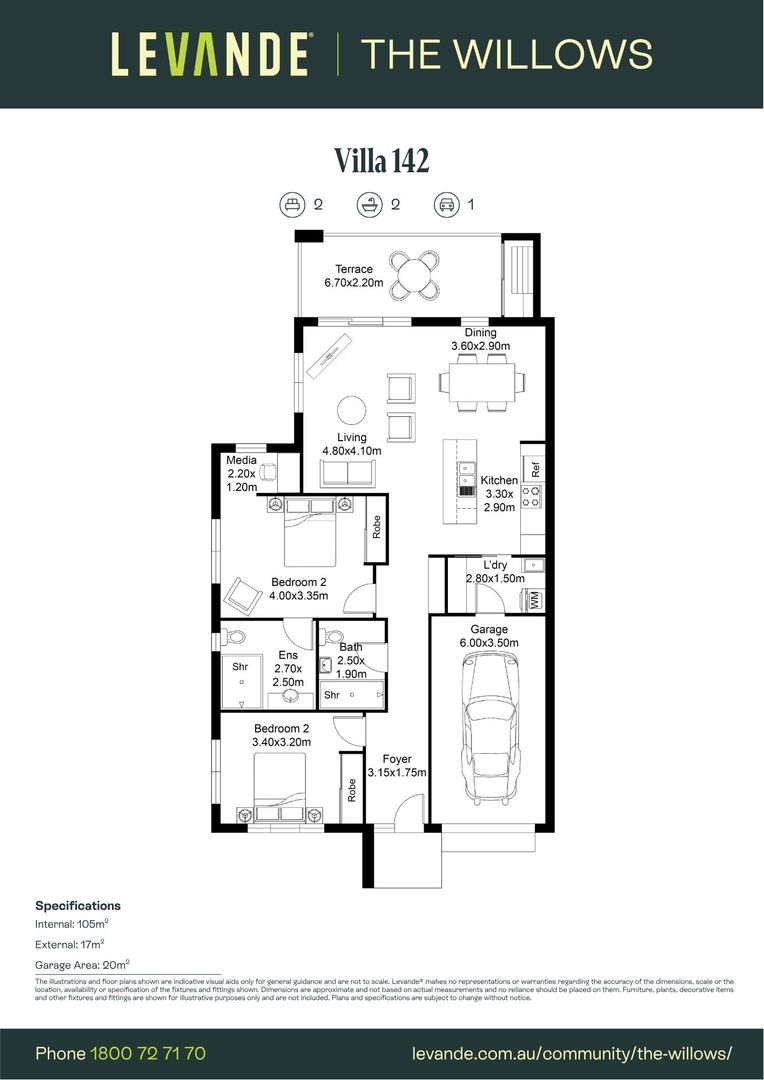 Two Bedroom | Villa 142