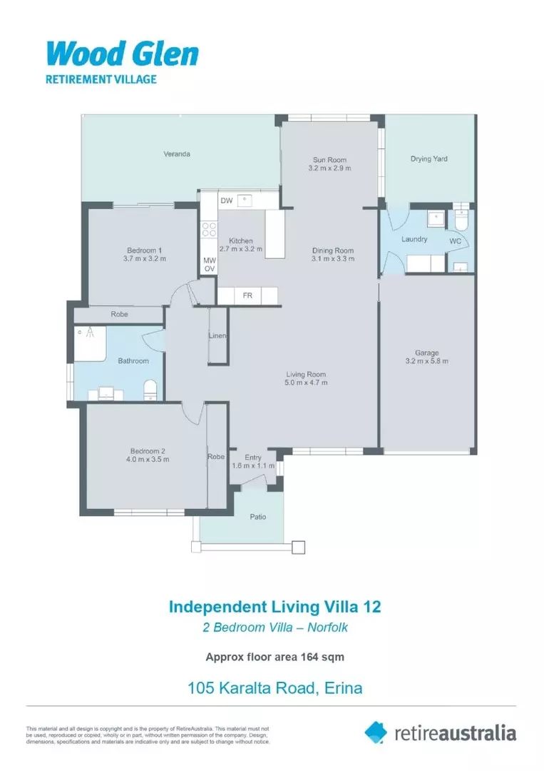 Comfortable fully refurbished 2 bedroom villa