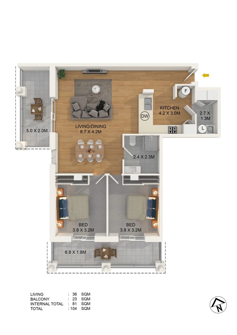 911/6 Jersey Place, Maybrook Village, Cromer, NSW, 2099