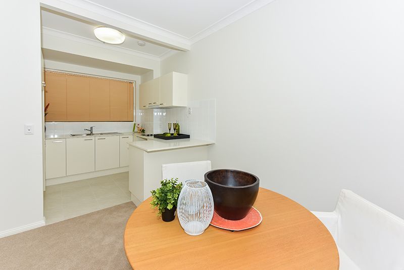 Spacious and fully serviced one-bedroom apartment with a north facing balcony