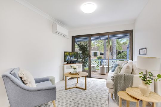 Lift access apartment with a relaxing ambient outlook