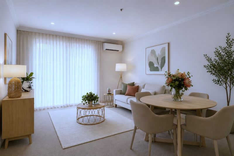 Stylish first-floor apartment