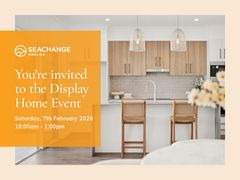 Explore Seachange’s Brand New Display Homes