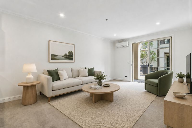 Spacious one-bedroom first-floor apartment