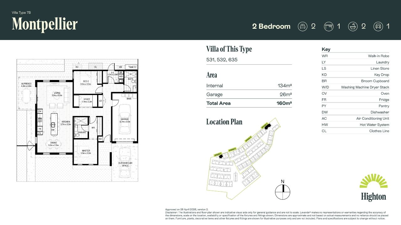 Two Bedroom Montpellier Villa - Coming Soon