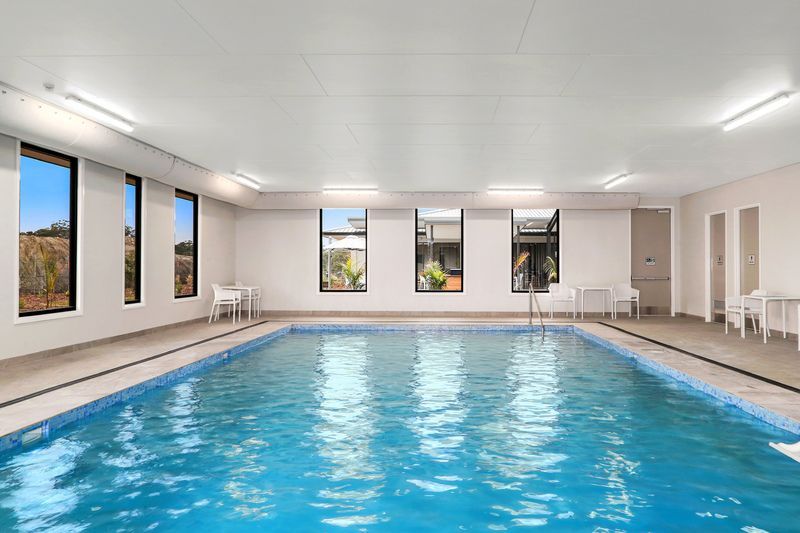 Modern villa with water views