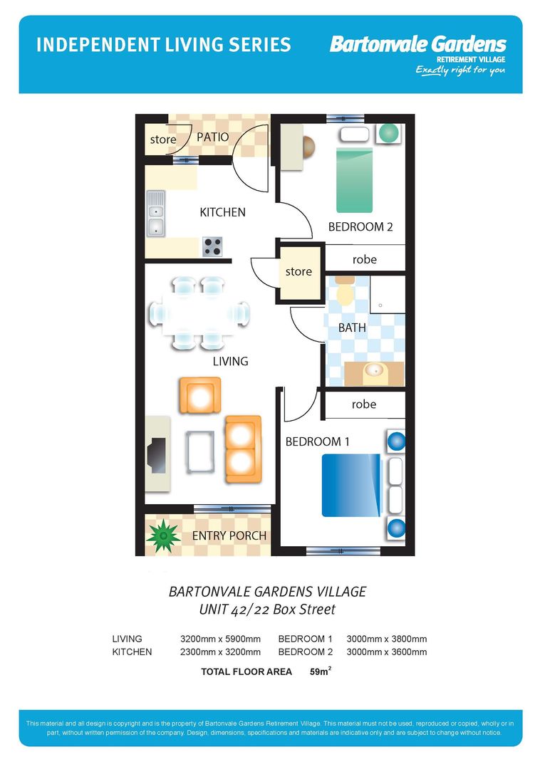 Lovely cottage filled with natural sunlight