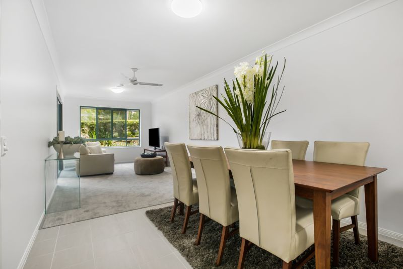 One-bedroom apartment with private patio and open-plan living