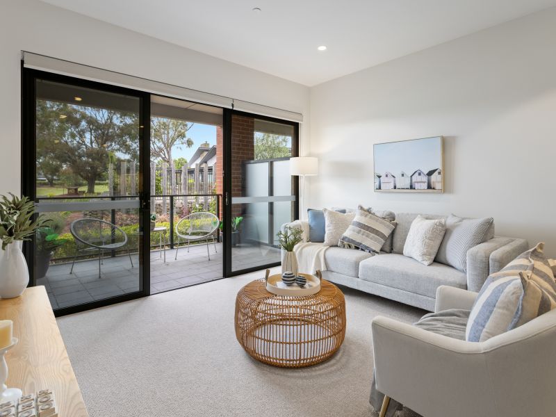 DEPOSIT TAKEN - Light-filled ground floor apartment with lagoon views!