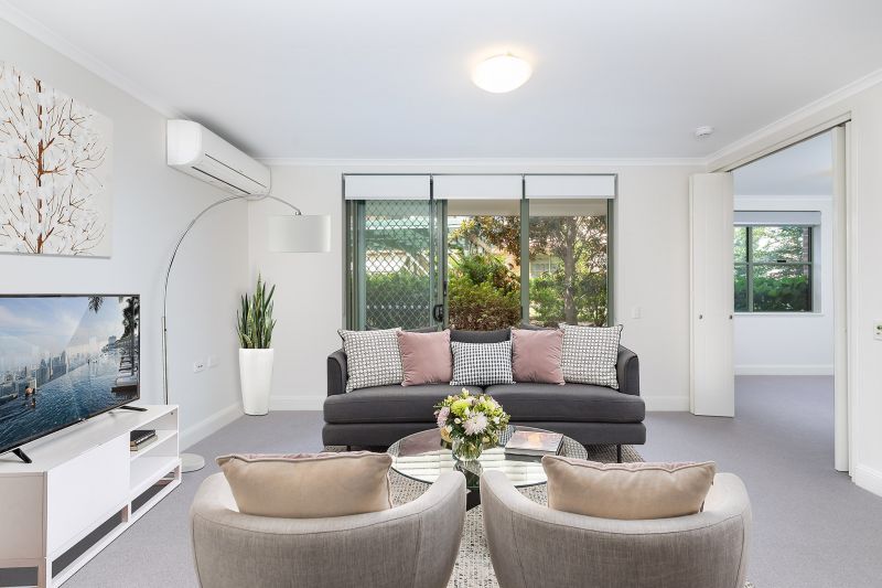 Garden style unit with entirely level access