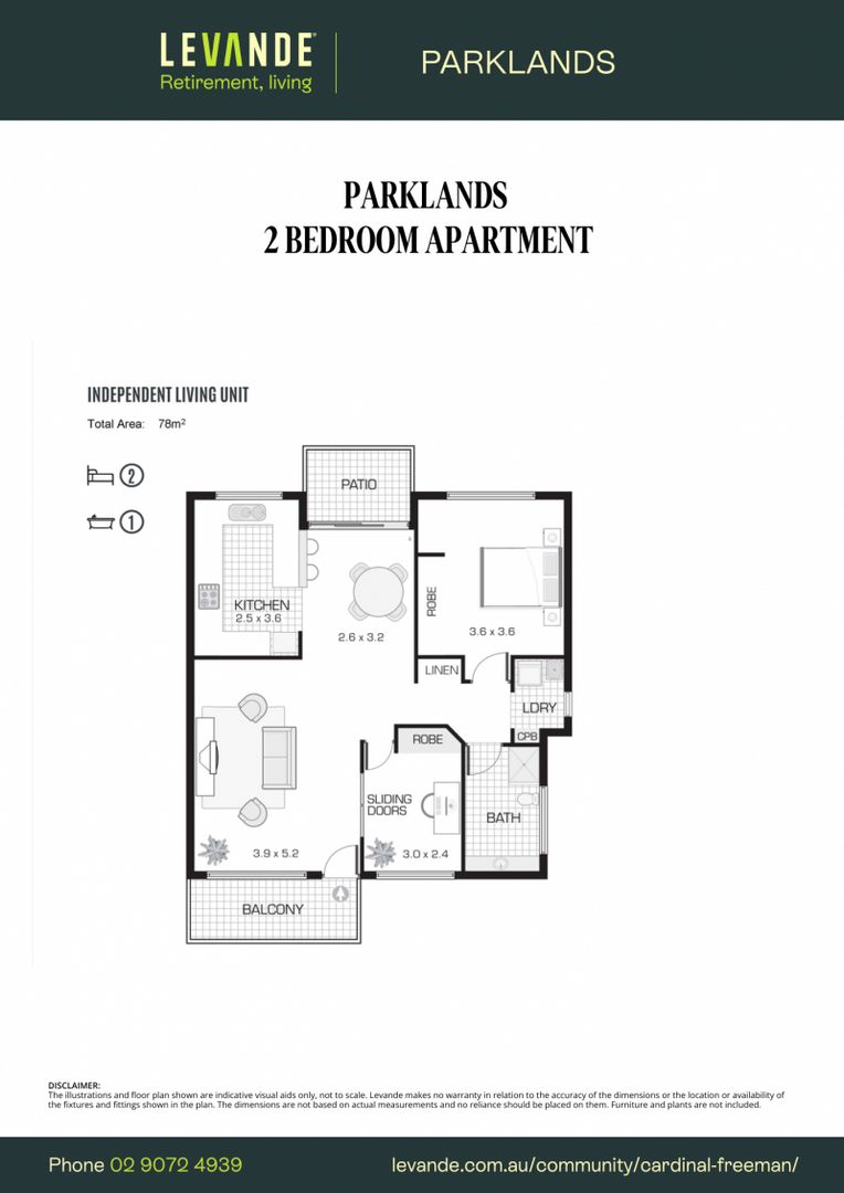 Unit 29 | Two Bedroom