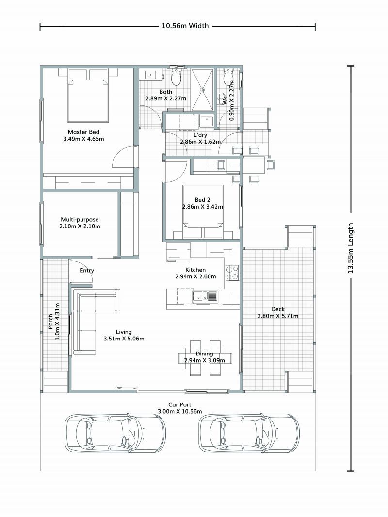 Elegant and simple living