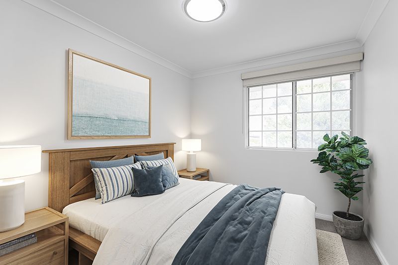 Exquisitely maintained and conveniently located sun-filled unit