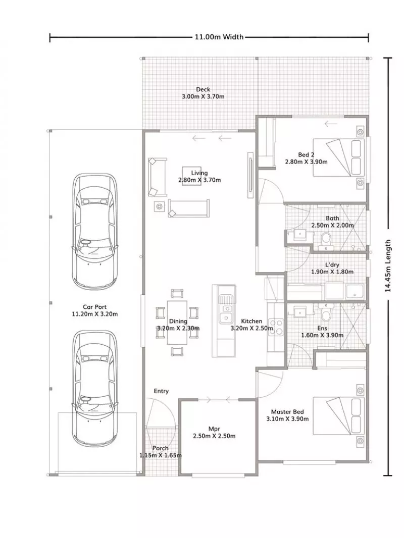 Perfect lock and leave