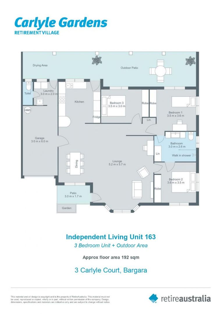 Wrapped in garden with an open Elevation