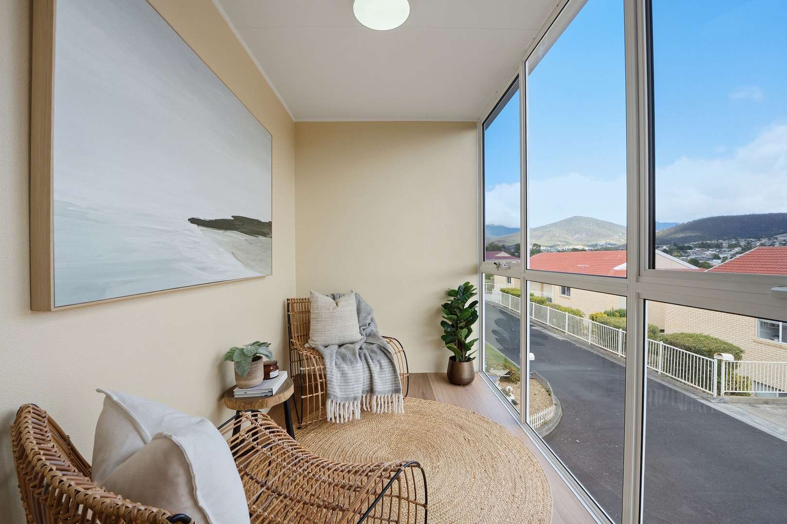 Westerly Facing Villa With Attached Garage