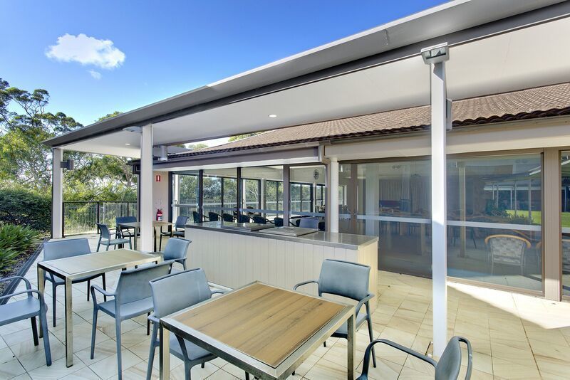 Ground Floor, North-Facing Courtyard Living at Glenaeon